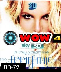 Britney Spears Live: The Femme Fatale Tour 3D {Side By Side}