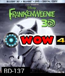Frankenweenie (2012) แฟรงเก้นวีนี่ คืนชีพเพื่อนซี้สี่ขา 3D {Side By Side}