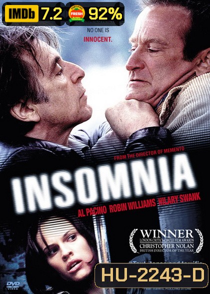 INSOMNIA อินซอมเนีย เกมเขย่าขั้วอำมหิต (2002)