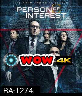 Person of Interest The Complete 5th Season 5 : ปฏิบัติการลับสกัดทรชน ปี 5 ( 13 ตอนจบ )