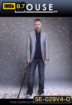 House Season 4 (2004) หมอเฮาส์ นักบุญปากร้าย 16 ตอน (ซับตัวไทยเล็ก)