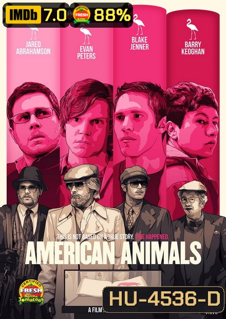 American Animals (2018) รวมกันปล้น อย่าให้ใครจับได้