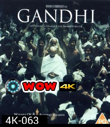 4K - Gandhi (1982) คานธี - แผ่นหนัง 4K UHD