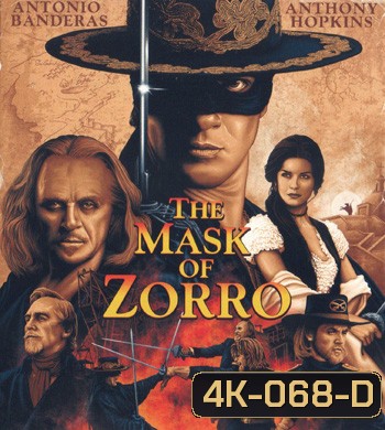 4K - The Mask of Zorro (1998) - แผ่นหนัง 4K UHD