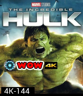 4K - The Incredible Hulk (2008) มนุษย์ตัวเขียวจอมพลัง - แผ่นหนัง 4K UHD