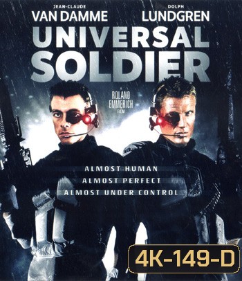 4K - Universal Soldier (1992) 2 คนไม่ใช่คน - แผ่นหนัง 4K UHD