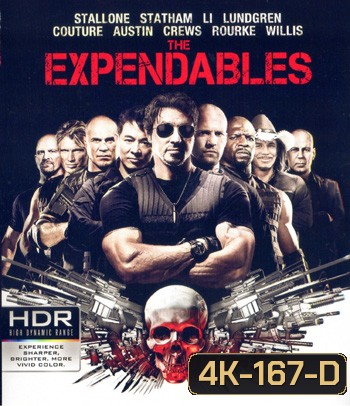 4K - The Expendables (2010) โคตรคนทีมมหากาฬ - แผ่นหนัง 4K UHD