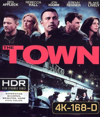 4K - The Town (2010) ปิดเมืองปล้นระห่ำเดือด - แผ่นหนัง 4K UHD