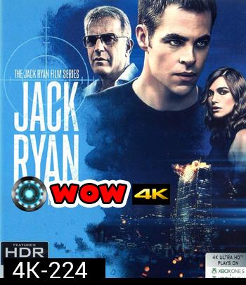 4K - Jack Ryan: Shadow Recruit (2014) แจ็ค ไรอัน: สายลับไร้เงา - แผ่นหนัง 4K UHD
