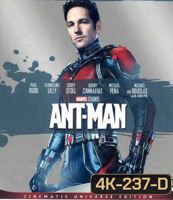 4K - Ant-Man (2015) มนุษย์มดมหากาฬ - แผ่นหนัง 4K UHD