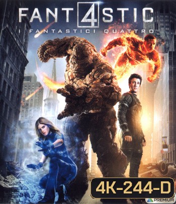 4K - Fantastic Four (2015) แฟนแทสติก โฟร์ - แผ่นหนัง 4K UHD