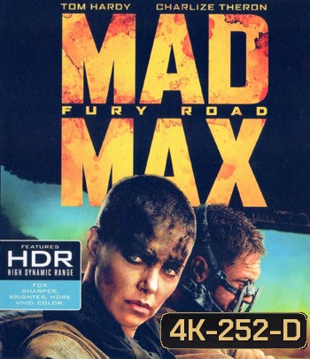 4K - Mad Max: Fury Road (2015) แมด แม็กซ์: ถนนโลกันตร์ - แผ่นหนัง 4K UHD