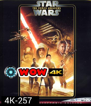 4K - Star Wars: The Force Awakens (2015) สตาร์ วอร์ส เอพพิโซด 7: อุบัติการณ์แห่งพลัง - แผ่นหนัง 4K UHD