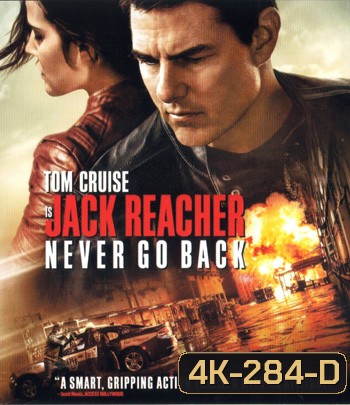 4K - Jack Reacher: Never Go Back (2016) - แผ่นหนัง 4K UHD