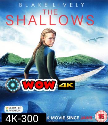 4K - The Shallows (2016) นรกน้ำตื้น - แผ่นหนัง 4K UHD
