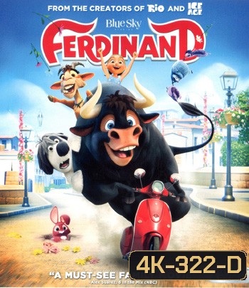 4K - Ferdinand (2017) เฟอร์ดินานด์ - แผ่นการ์ตูน 4K UHD