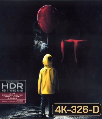 4K - It (2017) อิท โผล่จากนรก - แผ่นหนัง 4K UHD