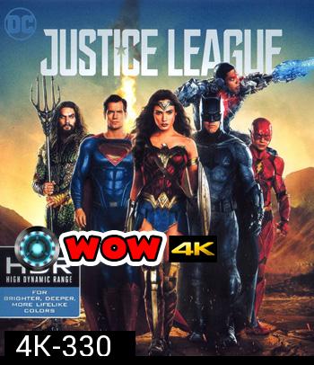 4K - Justice League (2017) - แผ่นหนัง 4K UHD
