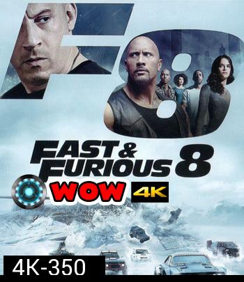 4K - The Fast & Furious 8 (2017) - แผ่นหนัง 4K UHD - Fast and Furious 8