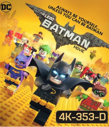 4K - The Lego Batman Movie (2017) เดอะ เลโก้ แบทแมน มูฟวี่ - แผ่นการ์ตูน 4K UHD