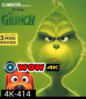 4K - The Grinch (2018) เดอะ กริ๊นช์ - แผ่นหนัง 4K UHD