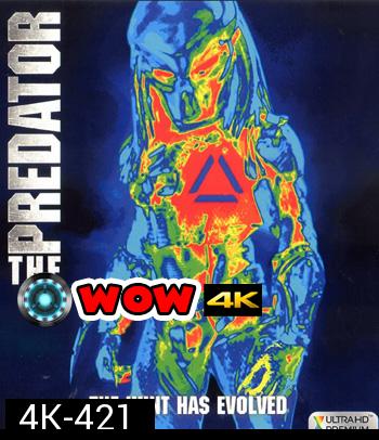 4K - The Predator (2018) - แผ่นหนัง 4K UHD