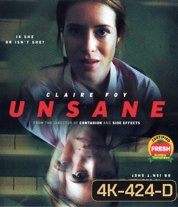 4K - Unsane (2018) อันเซน เธอบ้าหรือไม่บ้า - แผ่นหนัง 4K UHD