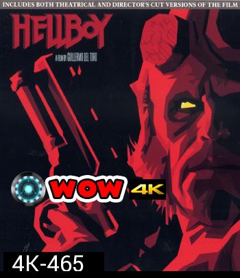 4K - Hellboy 1 (2004) เฮลล์บอย ฮีโร่พันธุ์นรก - แผ่นหนัง 4K UHD