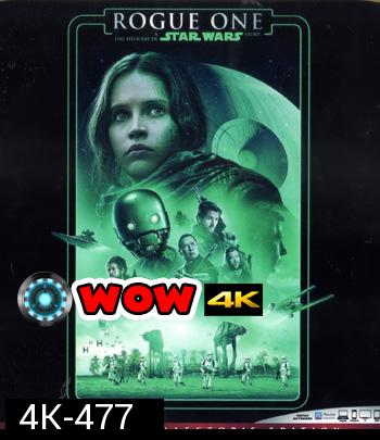 4K - Rogue One: A Star Wars Story (2016) โร้ค วัน: ตำนานสตาร์ วอร์ส - แผ่นหนัง 4K UHD