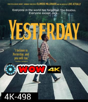 4K - Yesterday (2019) เยสเตอร์เดย์ - แผ่นหนัง 4K UHD