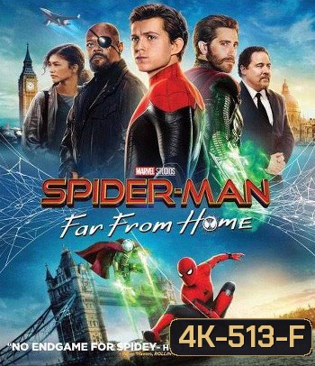 4K - Spider-Man: Far from Home (2019) สไปเดอร์-แมน ฟาร์ ฟรอม โฮม - แผ่นหนัง 4K UHD
