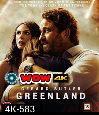 4K - Greenland (2020) นาทีระทึก..วันสิ้นโลก - แผ่นหนัง 4K UHD