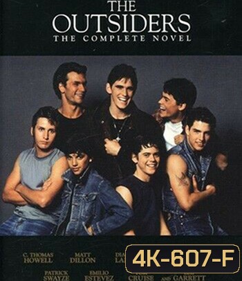 4K - The Outsiders (1983) แก๊งทรนง - แผ่นหนัง 4K UHD