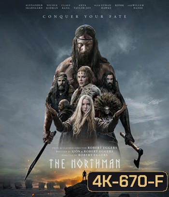4K - The Northman (2022) เดอะ นอร์ทแมน - แผ่นหนัง 4K UHD