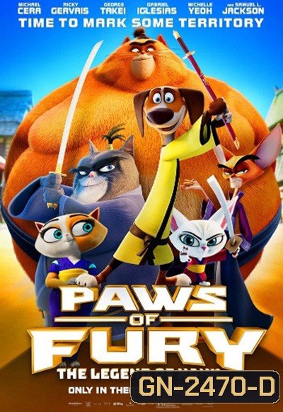 Paws of Fury: The Legend of Hank (2022) อุ้งเท้าพิโรธ: ตำนานของแฮงค์
