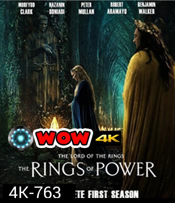 4K - The Lord of the Rings: The Rings of Power (2022) Season 1 เดอะลอร์ดออฟเดอะริงส์: แหวนแห่งอำนาจ ปี 1 (8 ตอนจบ) - แผ่นหนัง 4K UHD (ภาพ HDR)