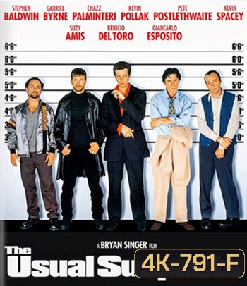 4K - The Usual Suspects (1995) ปล้นไม่ให้จับได้ - แผ่นหนัง 4K UHD