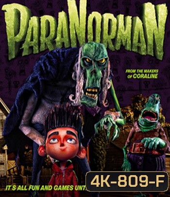 4K -ParaNorman (2012) สยบคำสาปหมู่บ้านต้องมนตร์ - แผ่นหนัง 4K UHD