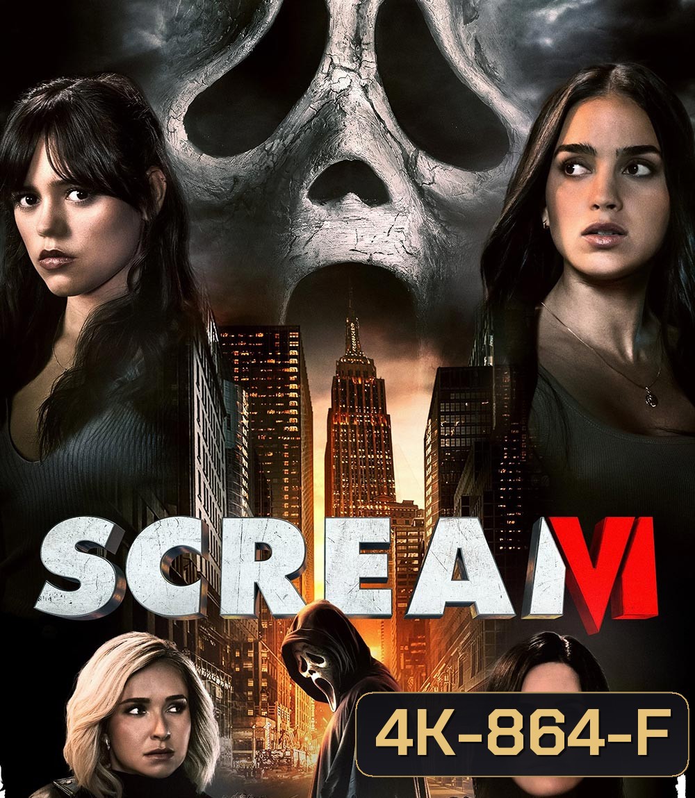 4K - Scream VI (2023) หวีดสุดขีด 6 - แผ่นหนัง 4K UHD