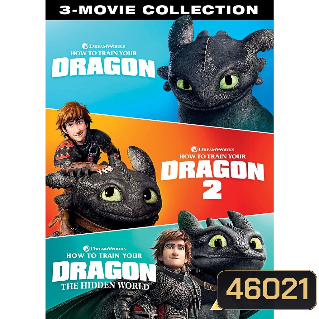 4K How to Train Your Dragon 1-3