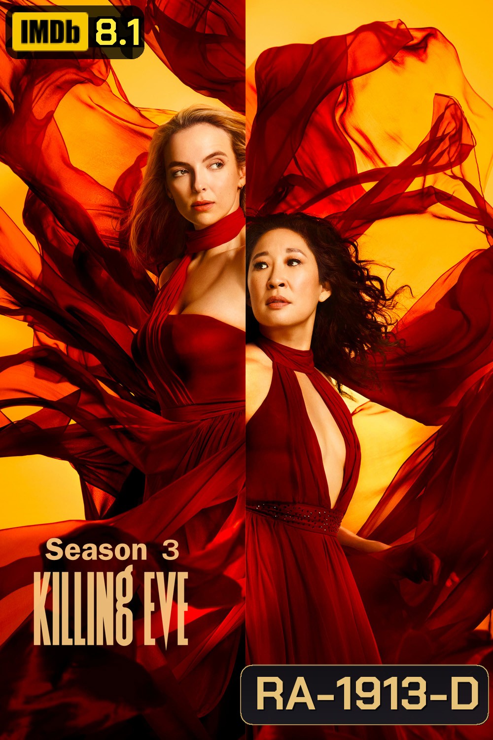 Killing Eve Season 3 (2020) พลิกเกมล่า แก้วตาทรชน ปี 3 (8 ตอน)
