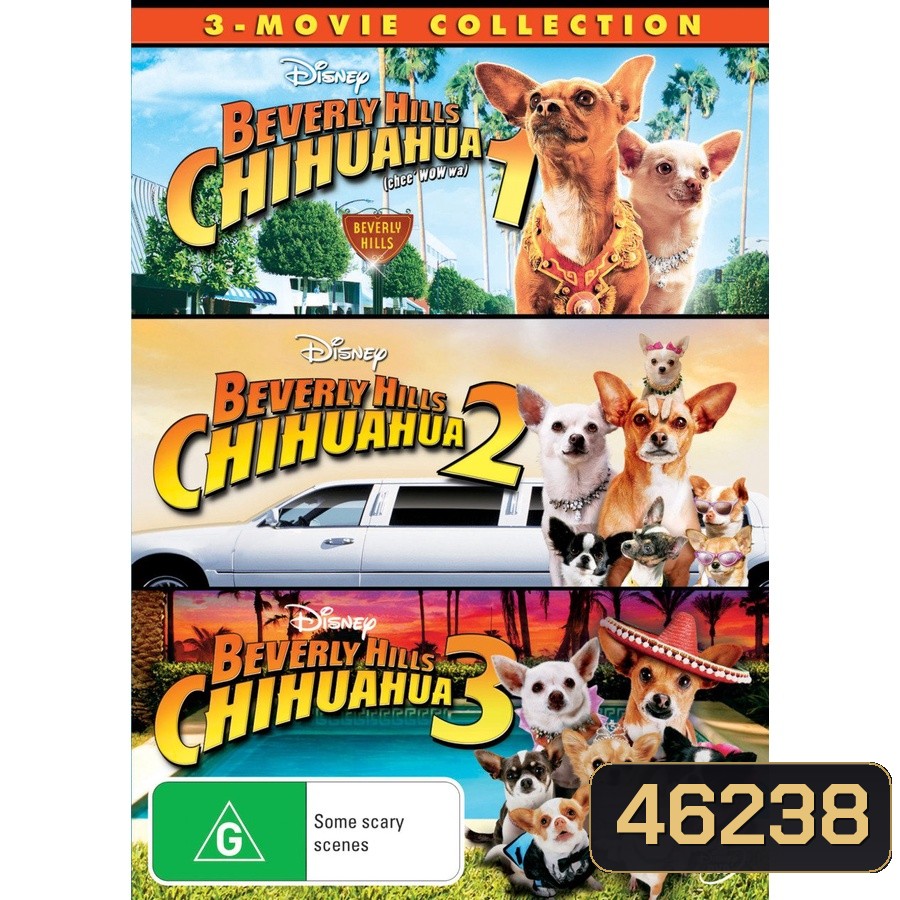 BEVERLY HILLS CHIHUAHUA คุณหมาไฮโซ โกบ้านนอก ภาค 1-3 DVD Master พากย์ไทย