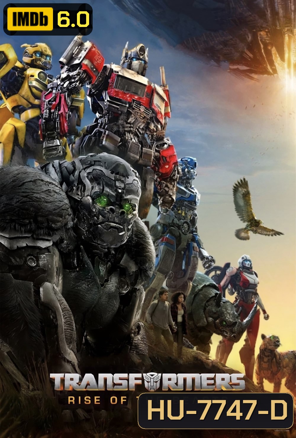 [ชนโรง! + Zoom V.3] Transformers: Rise of the Beasts (2023) : ทรานส์ฟอร์เมอร์ส : กำเนิดจักรกลอสูร (ดูภาพตัวอย่างด้านใน)