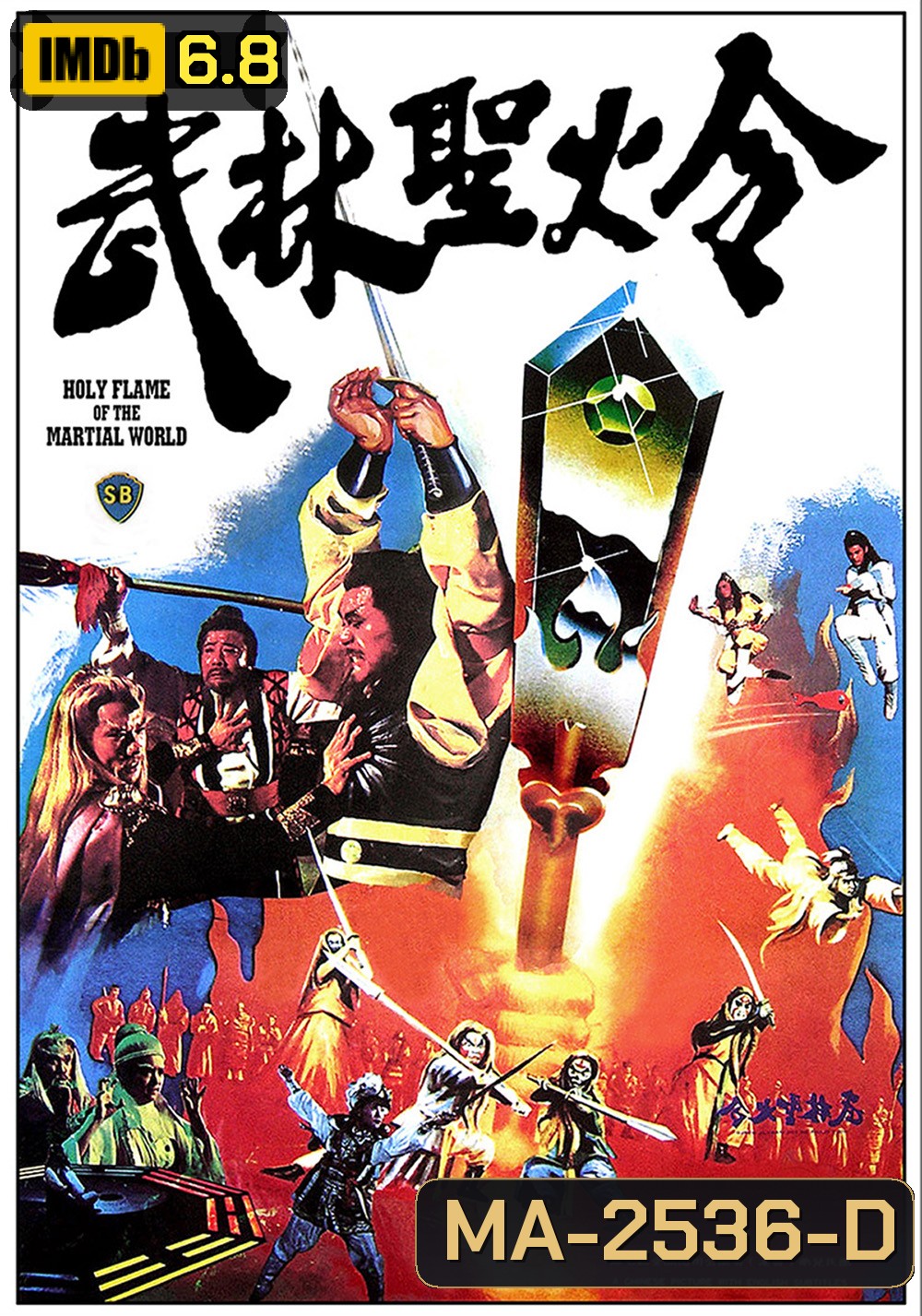 Holy Flame Of The Martial World (1983) ศึกชิงป้ายอภินิหาร