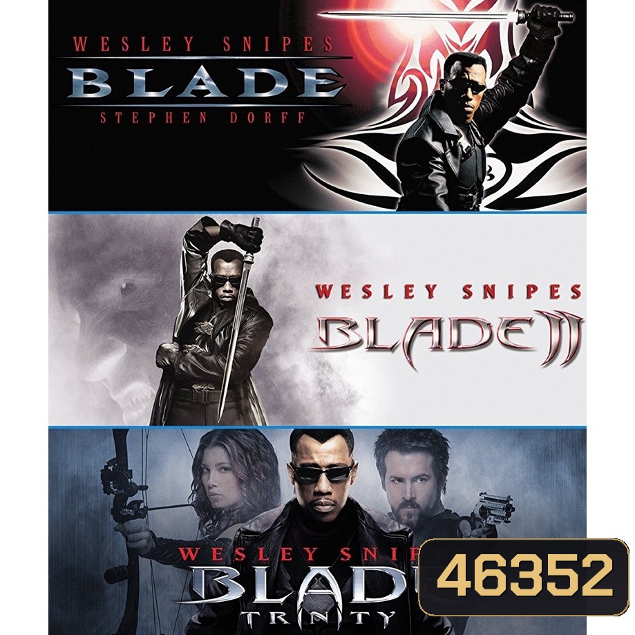 BLADE นักล่าพันธุ์อมตะ ภาค 1-3 DVD Master พากย์ไทย