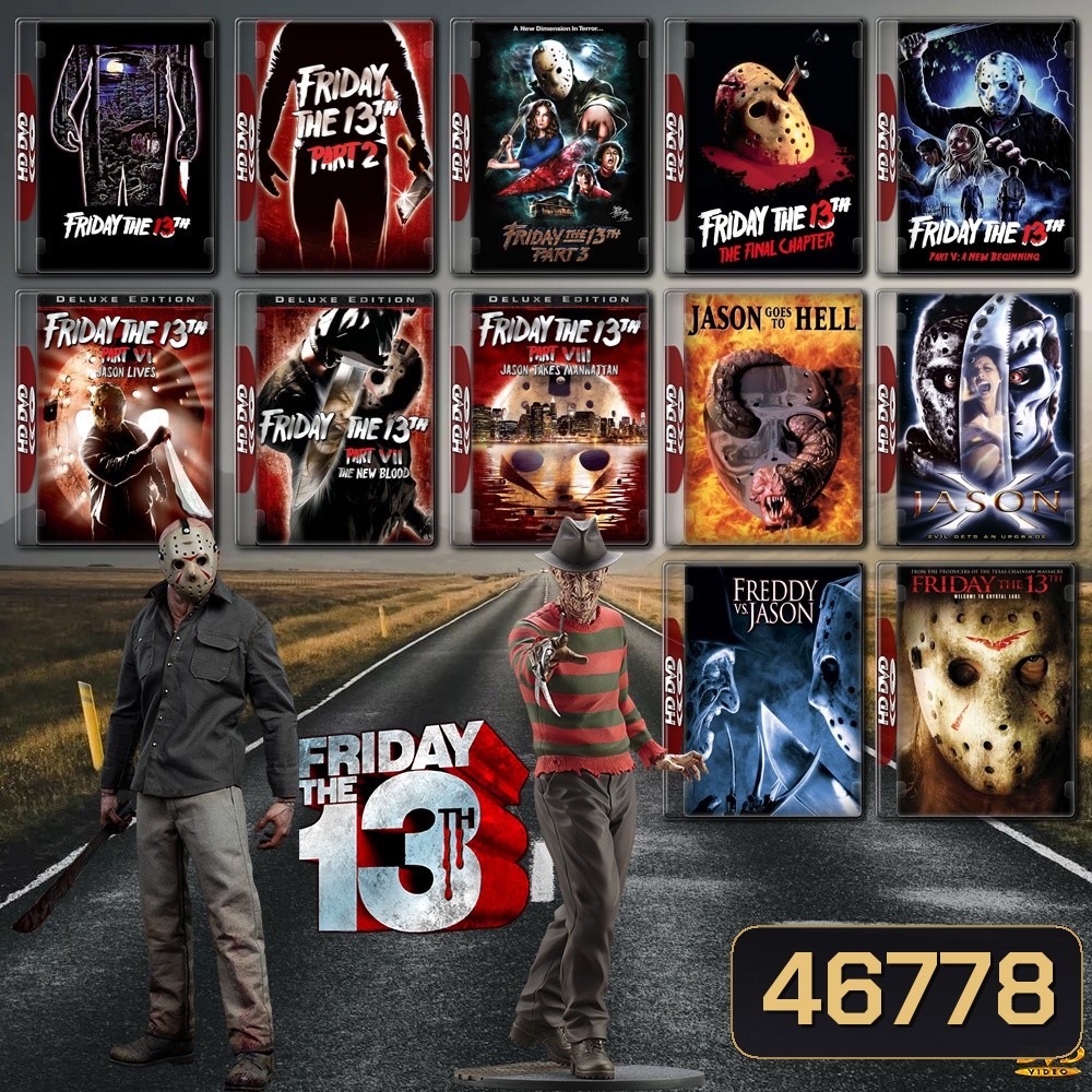Friday the 13th Collection ศุกร์ 13 ฝันหวาน DVD Master พากย์ไทย