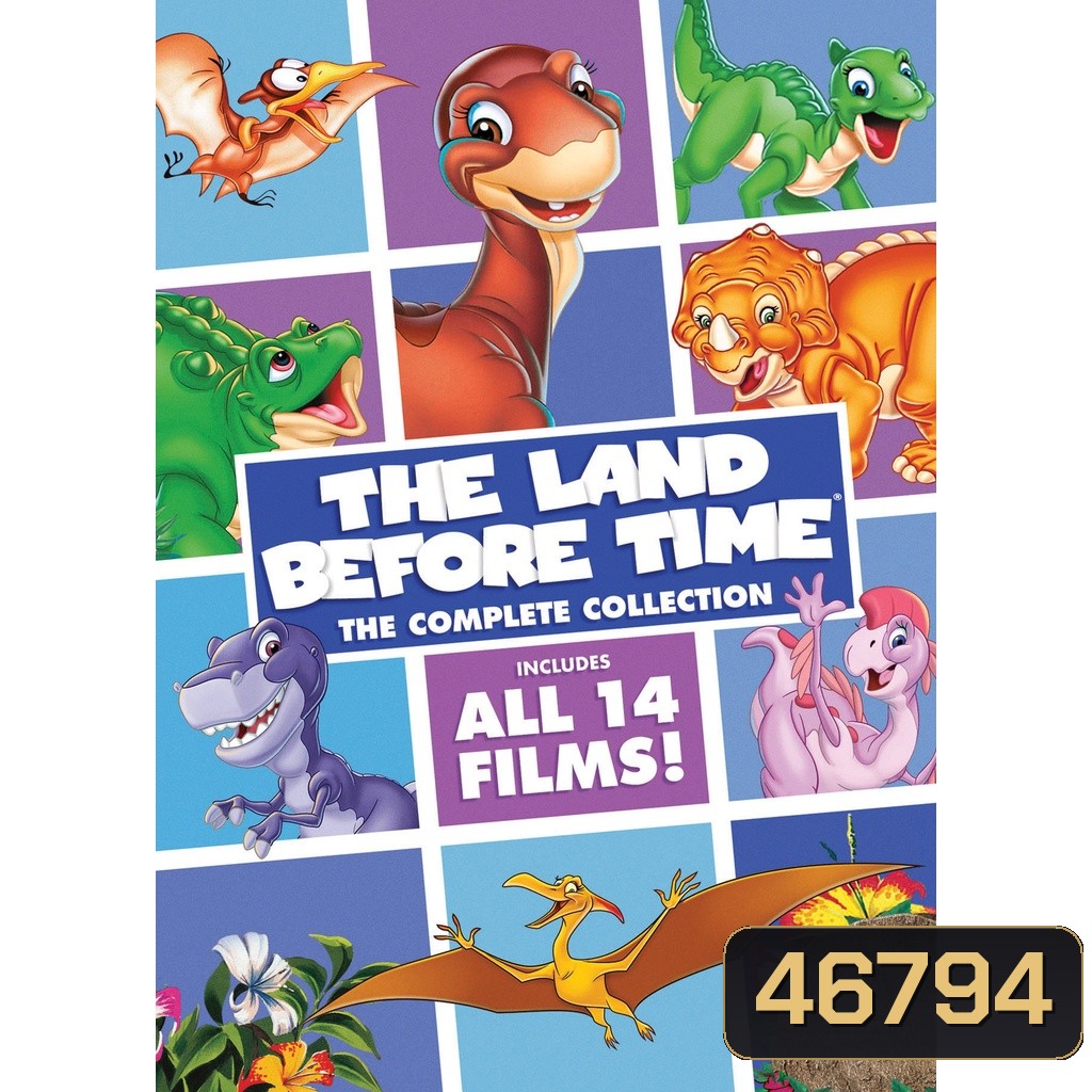 The Land Before Time ญาติไดโนเสาร์เจ้าเล่ห์ 1-14 ( 1988-2016 ) DVD Master พากย์ไทย