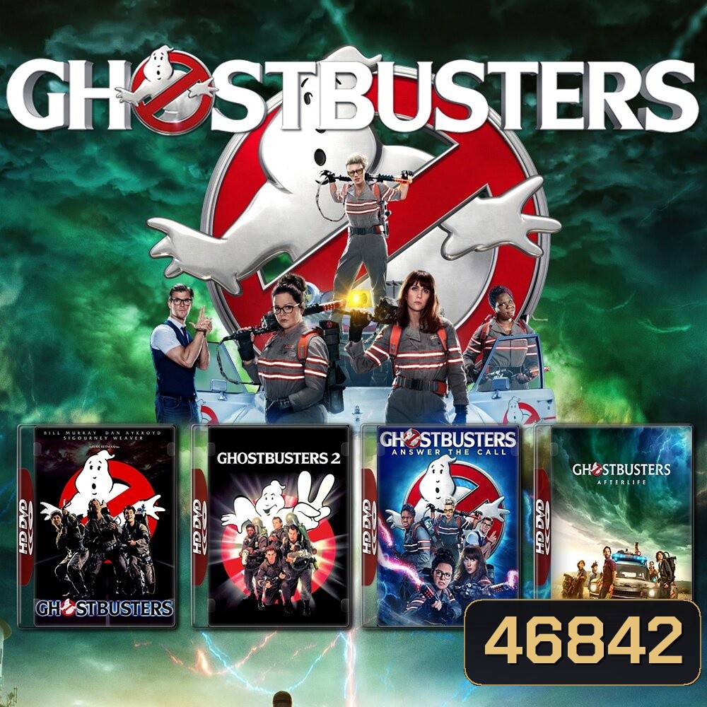 Ghostbusters บริษัทกำจัดผี ภาค 1-4 DVD Master พากย์ไทย