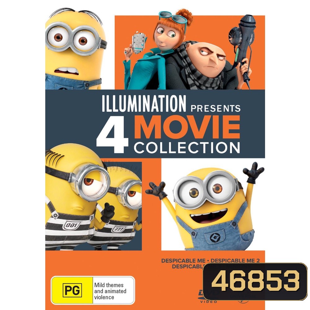 Despicable Me มิสเตอร์แสบ ร้ายเกินพิกัด ภาค 1-3 DVD Master พากย์ไทย