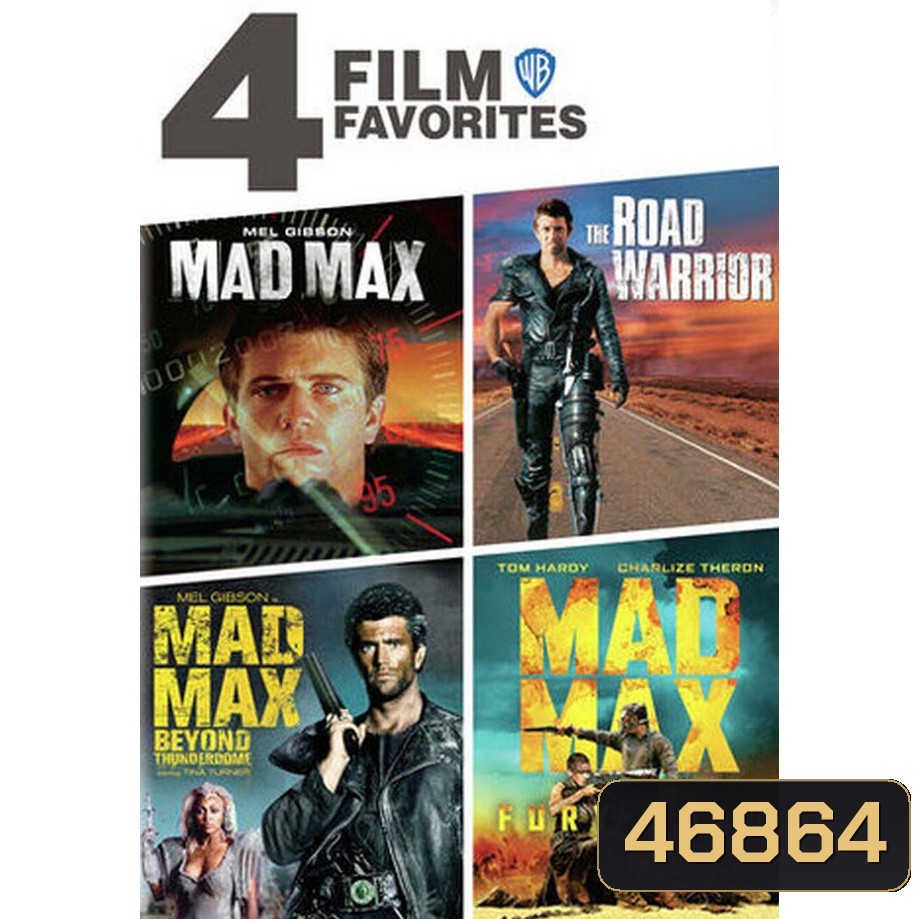 Mad Max แมดแม็กซ์ ภาค 1-4 DVD Master พากย์ไทย
